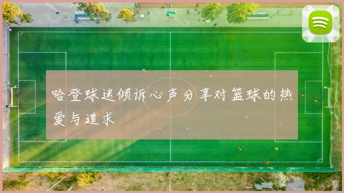 哈登球迷倾诉心声分享对篮球的热爱与追求